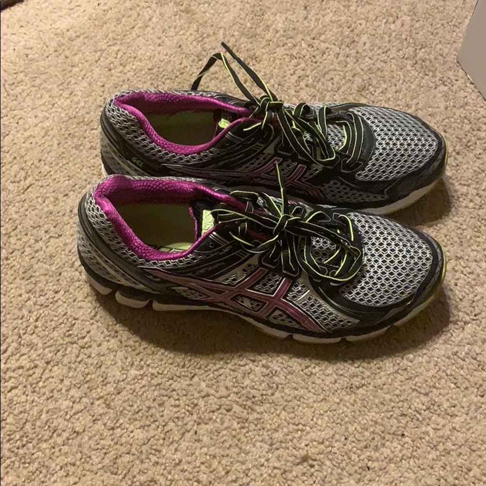 ASIC fluoride running shoes